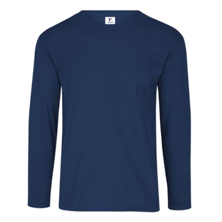 Playera Cuello Redondo Manga Larga para Caballero ActiviTee, 100% Poliéster, Yazbek