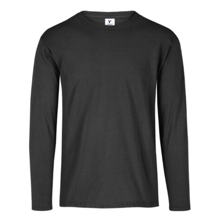 Playera Cuello Redondo Manga Larga para Caballero ActiviTee, 100% Poliéster, Yazbek