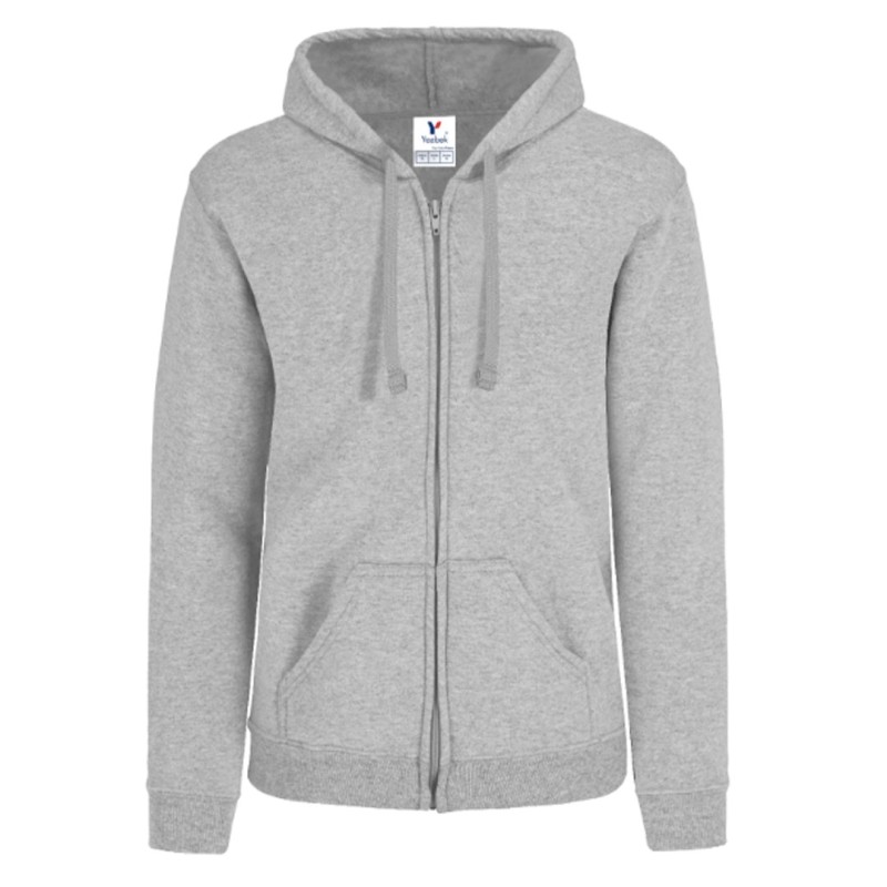 Sudadera Unisex con Capucha, Cangurera y Cierre, para Adulto, Yazbek