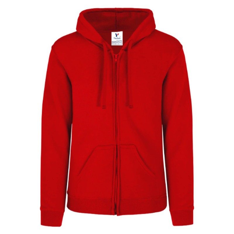 Sudadera Unisex con Capucha, Cangurera y Cierre, para Adulto, Yazbek