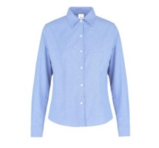 Blusa Manga Larga Oxford, con Silueta para Dama, Yazbek