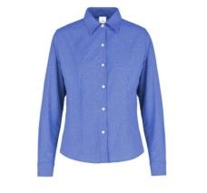 Blusa Manga Larga Oxford, con Silueta para Dama, Yazbek