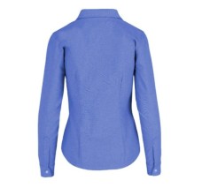 Blusa Manga Larga Oxford, con Silueta para Dama, Yazbek