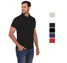 Playera Tipo Polo Manga...