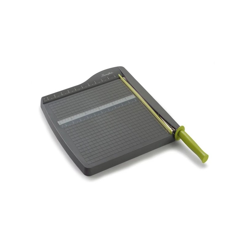 Guillotina Cortadora de Papel Swingline® , 12 Pulgadas de Longitud de Corte, Base de Plástico, Corta Hasta 10 Hojas