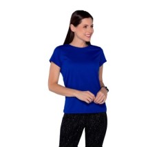 Playera Cuello Redondo Manga Corta ActiviTee para Dama,100 % Poliester, Yazbek