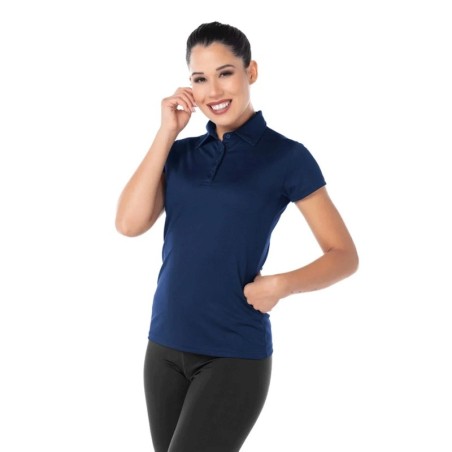 Playera Tipo Polo Manga Corta para Dama,100% Poliéster, Yazbek