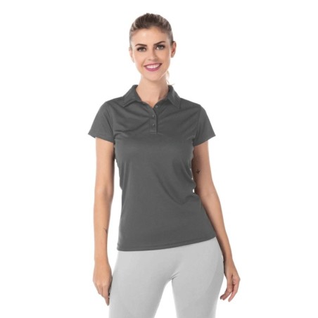 Playera Tipo Polo Manga Corta para Dama,100% Poliéster, Yazbek