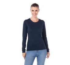 Playera Cuello Redondo Manga Larga para Dama, Yazbek