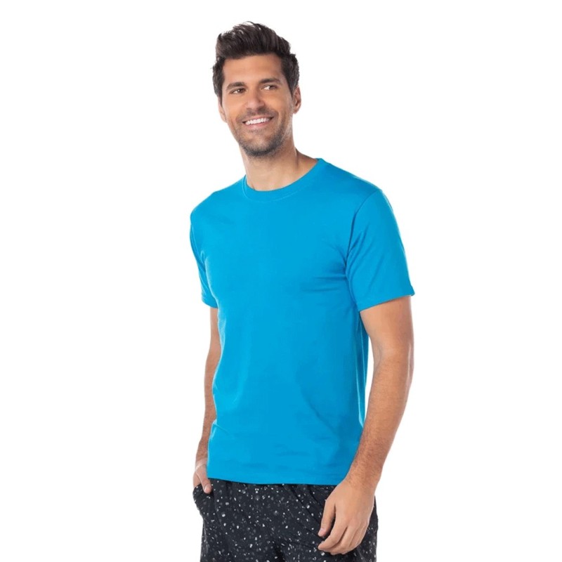 Playera Cuello Redondo Manga Corta para Caballero 100% Algodón, Yazbek