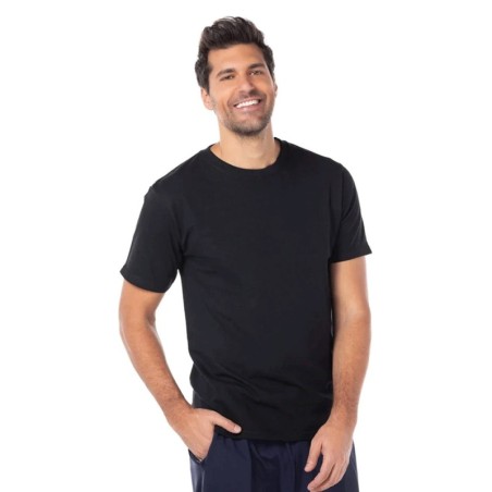 Playera Cuello Redondo Manga Corta para Caballero 100% Algodón, Yazbek