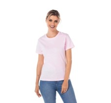 Playera Peso Completo Manga Corta con Silueta para Dama, Yabek, Colores Varios