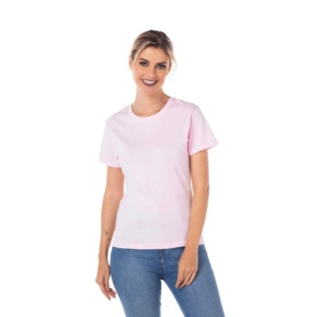 Playera Peso Completo Manga Corta con Silueta para Dama, Yabek, Colores Varios