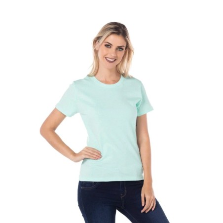 Playera Peso Completo Manga Corta con Silueta para Dama, Yabek, Colores Varios