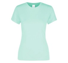 Playera Peso Completo Manga Corta con Silueta para Dama, Yabek, Colores Varios