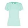 Playera Peso Completo Manga Corta con Silueta para Dama, Yabek, Colores Varios