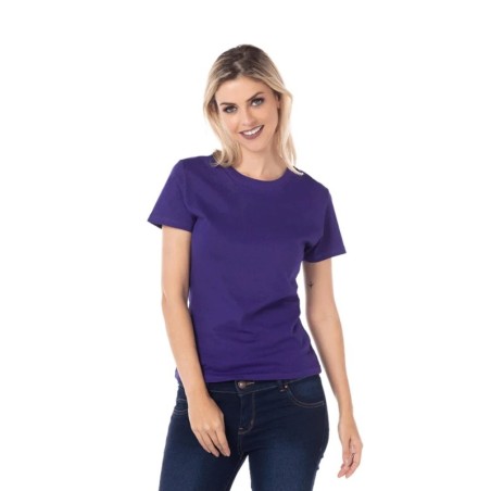 Playera Peso Completo Manga Corta con Silueta para Dama, Yabek, Colores Varios