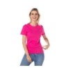 Playera Peso Completo Manga Corta con Silueta para Dama, Yabek, Colores Varios