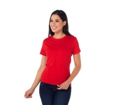 Playera Peso Completo Manga Corta con Silueta para Dama, Yabek, Colores Varios