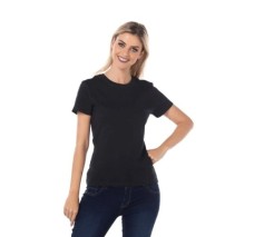 Playera Peso Completo Manga Corta con Silueta para Dama, Yabek, Colores Varios