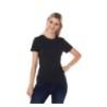 Playera Peso Completo Manga Corta con Silueta para Dama, Yabek, Colores Varios