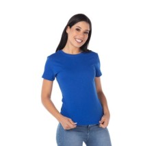 Playera Peso Completo Manga Corta con Silueta para Dama, Yabek, Colores Varios