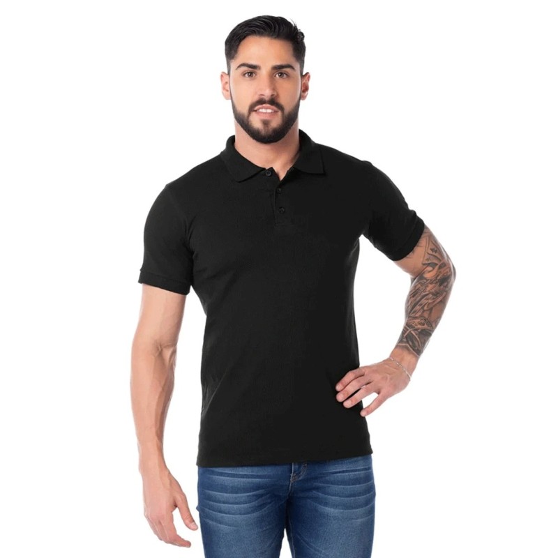 Playera Tipo Polo, Manga Corta, para Caballero, Yazbek