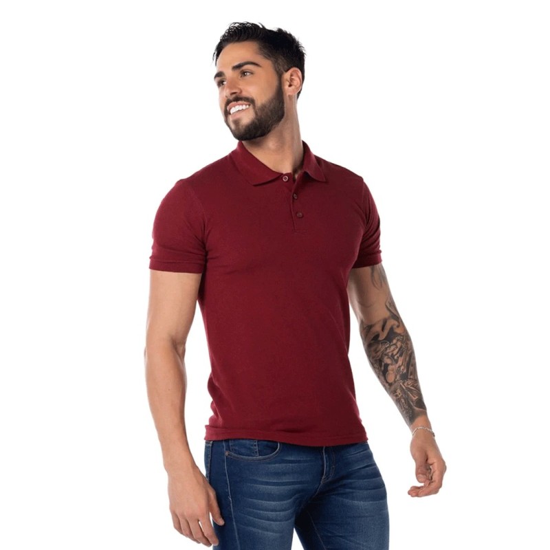 Playera Tipo Polo, Manga Corta, para Caballero, Yazbek