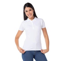 Playera Tipo Polo, Manga Corta Yazbek, con Silueta para Dama.