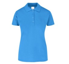 Playera Tipo Polo, Manga Corta Yazbek, con Silueta para Dama.