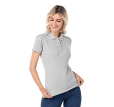 Playera Tipo Polo, Manga Corta Yazbek, con Silueta para Dama.