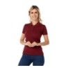 Playera Tipo Polo, Manga Corta Yazbek, con Silueta para Dama.