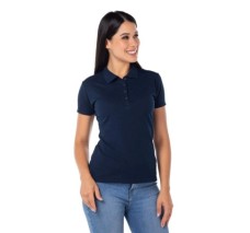 Playera Tipo Polo, Manga Corta Yazbek, con Silueta para Dama.