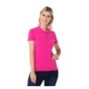 Playera Tipo Polo, Manga Corta Yazbek, con Silueta para Dama.