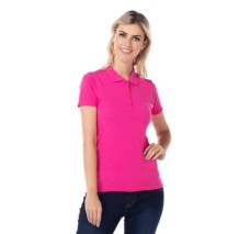 Playera Tipo Polo, Manga Corta Yazbek, con Silueta para Dama.