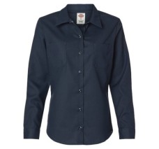 Blusa de trabajo Industrial de Manga Larga para Mujer, Dickies
