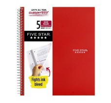 Cuaderno De Espiral Five...