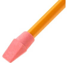 Borrador De Capuchon Integra, Color Rosa, Sin Latex, Caja/144