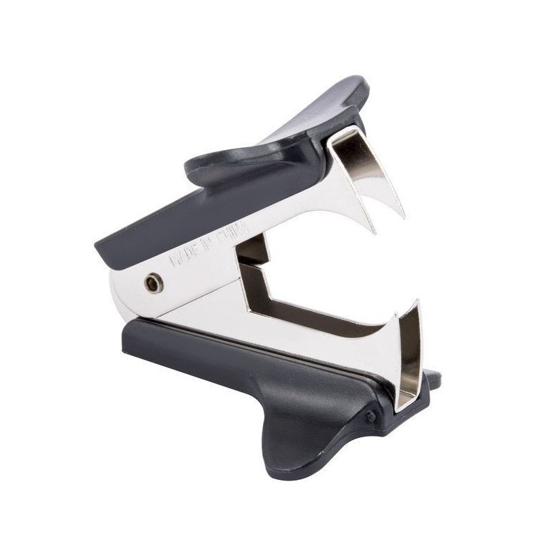 Quita grapas con Cubierta de Plástico Negra, Universal