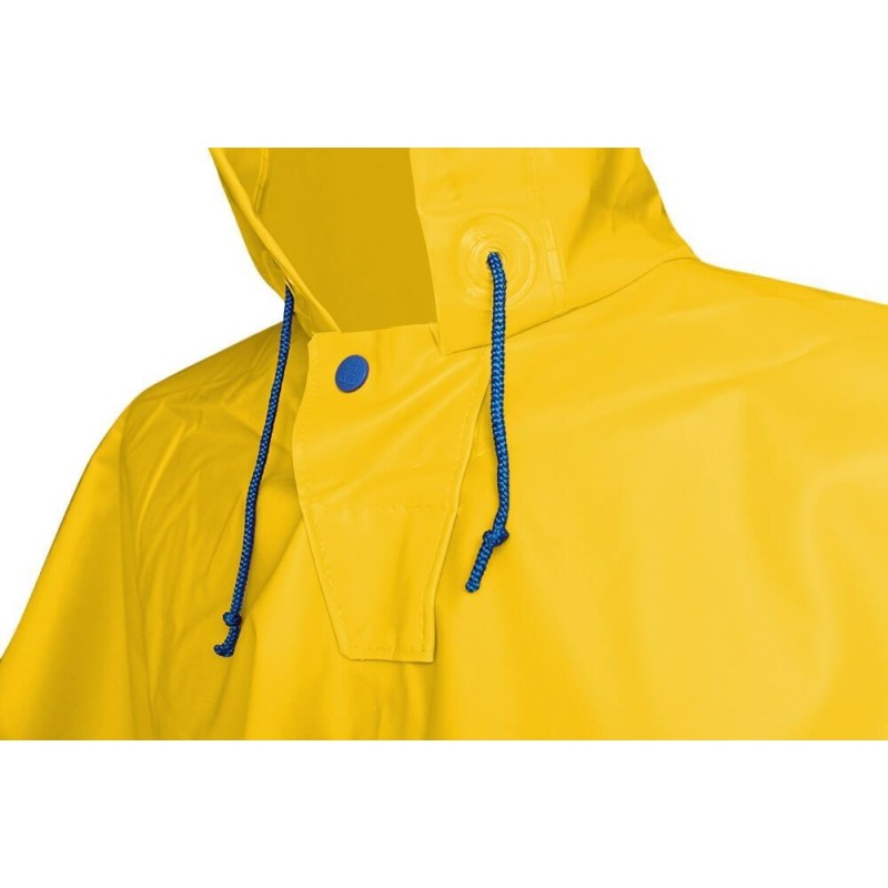 Impermeable tipo Capamanga Amarilla Corta, Unitalla.