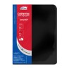 Cubiertas para Engargolado Esencial, Negra, Tamaño Carta, Sin Perforar, Paquete/25