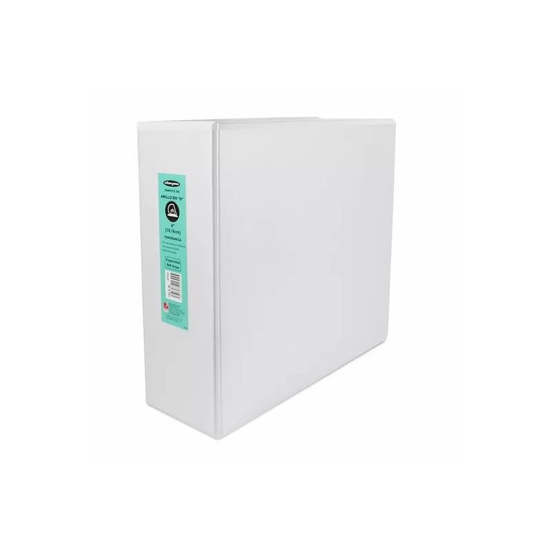 Carpeta Blanca Vinil de 4'', Con Arillo En D, Acco Wilson