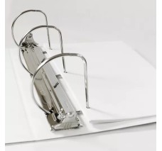 Carpeta Blanca Vinil de 4'', Con Arillo En D, Acco Wilson