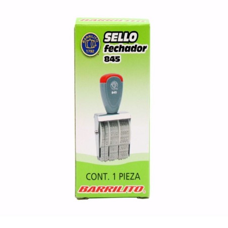 Sello Fechador 845, Lineal 4 Digitos 5 mm, Acme 