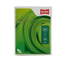 Papel Bond Scribe, Blanco, Tamaño carta, Caja/5000