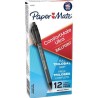 Bolígrafo Retráctil Punto Mediano 1.0 Mm, Paper Mate Conformate Ultra, Tinta Negra, Caja/12
