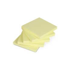 Notas Adhesivas 3'' x 3'', Color Amarillo