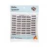 Sacapuntas de Plástico, Doble Orificio, Delta, Paq/25