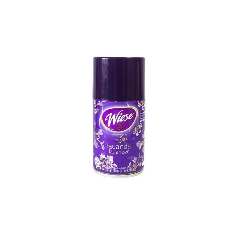 Aromatizante Aerosol para Dosificador WIESE®, Lavanda 180 Gr.