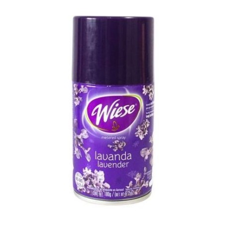 Aromatizante Aerosol para Dosificador WIESE®, Lavanda 180 Gr.